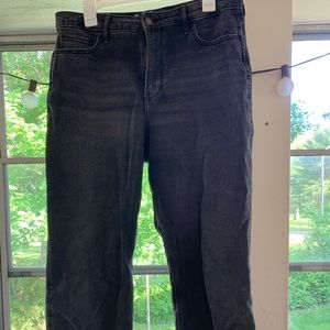 Hollister black mom jeans